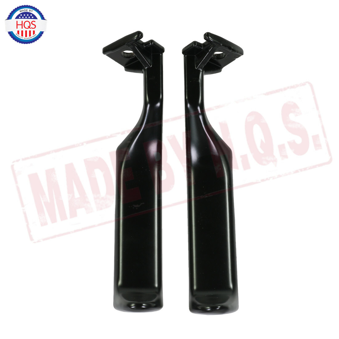 Black Metal Inside Door Handles Pair LH RH For 87-96 Ford F150 F250 F350 Truck