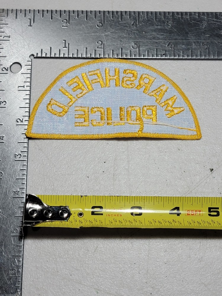 LE8b7 Police patch Massachusetts Marshfield
