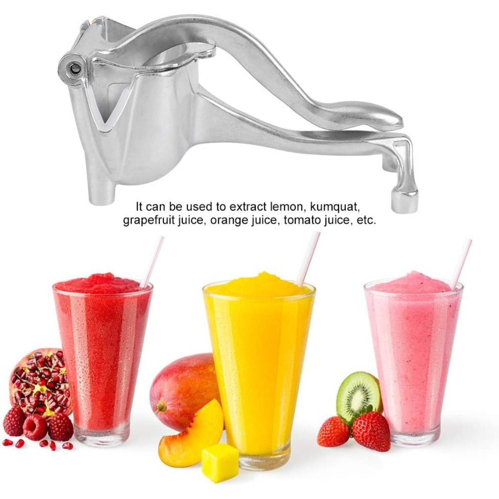 Heavy Duty Metal Manual Juicer Fruit Juice Squeezer for Pressing Lemons Oranges