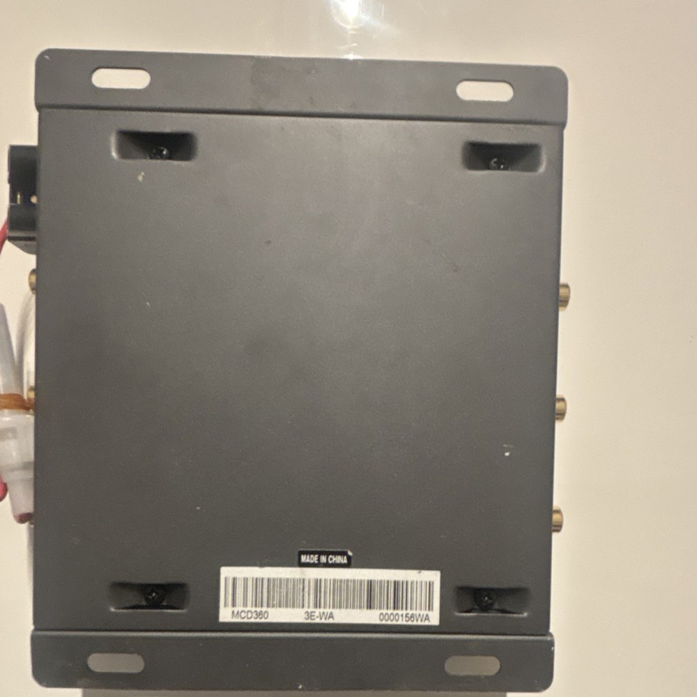 Clarion MCD360 3-Way Electronic Crossover Subwoofer Level Control