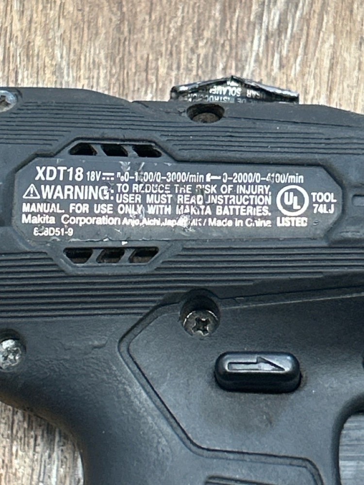 MAKITA XDT18 (SBL012749)