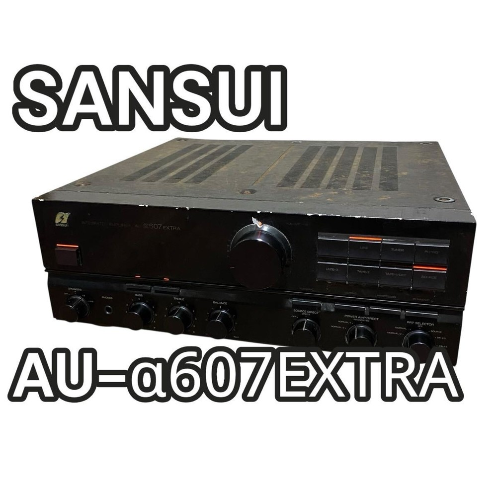 Sansui Au-α607extra Integrated Amplifier As-is