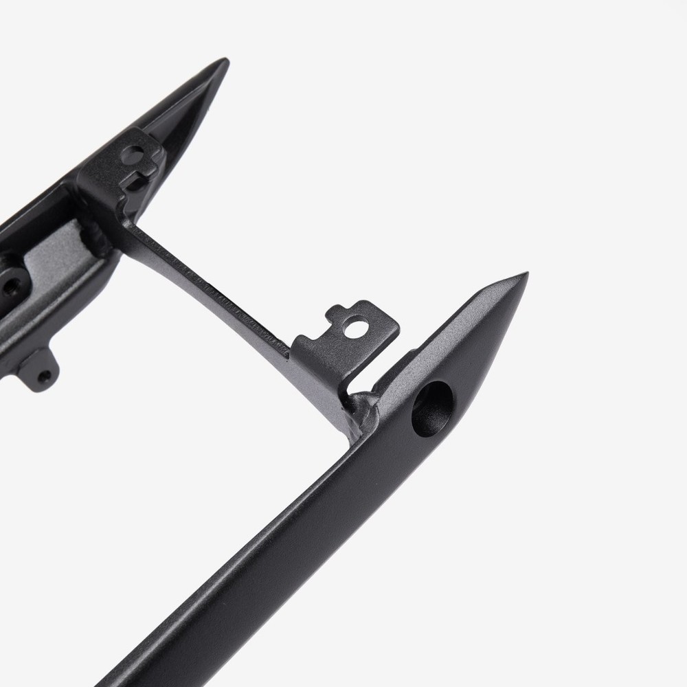 Motor Controller Sub-Frame Black CMPO Bracket Bracket Powder-Coated Black Front