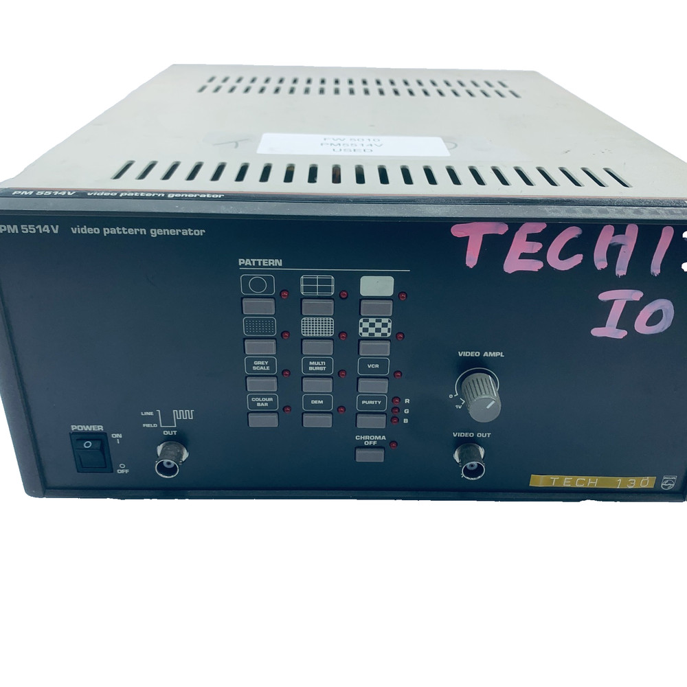 PHILIPS PM5514V Video Pattern Generator 220VAC 50-60Hz