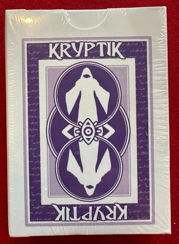 Kryptik TCG Poker Kickstarter Theme Deck Sealed