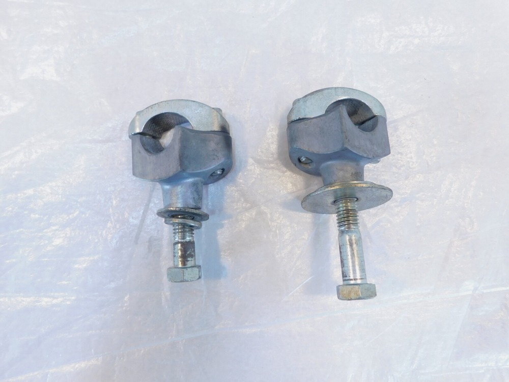 Harley Davidson Road King & Electra Glide Handlebar Riser Mount Bracket Clamps