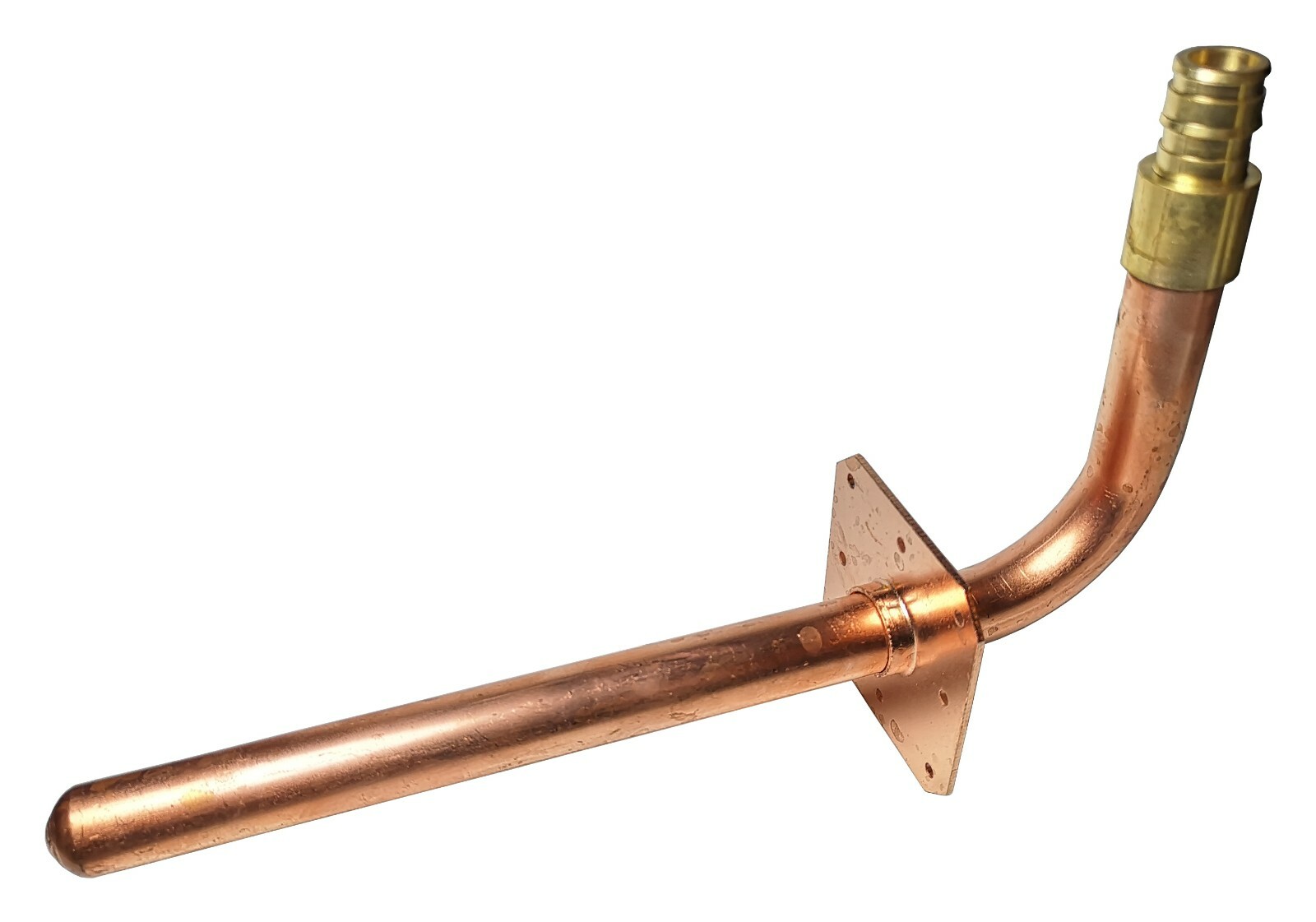 25 ) STUB OUT ELBOW WITH NAIL FLANGE 1/2" PEX A TUBING 4" X 8" EXPANSION F1960