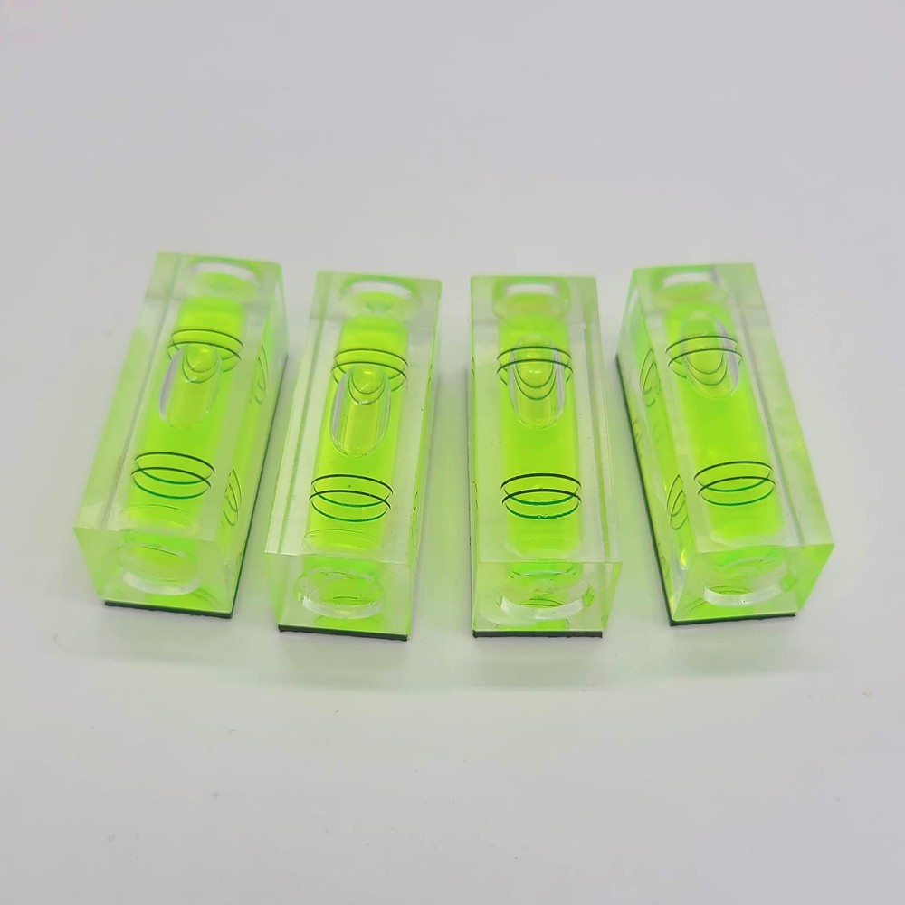 Magnetic Mini Small Bubble Level Tool Scope Square Pocket Long Small, Green
