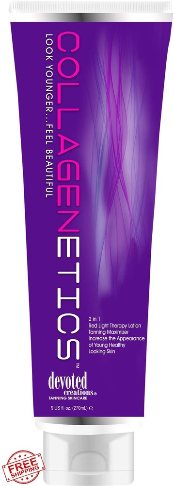 Collagenetics Red Light Therapy Prep Tanning Lotion 8.5 oz