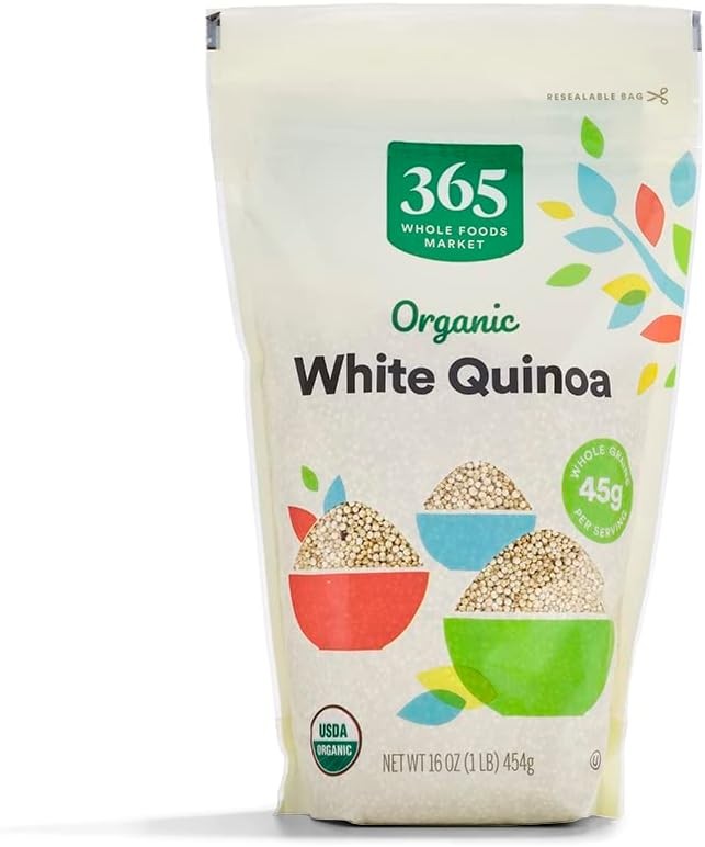 , Organic White Quinoa, 16 Ounce