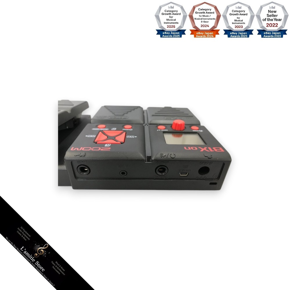 ZOOM B1Xon Bass Effects with Expression Pedal 100 Patch Memories Multi Processor