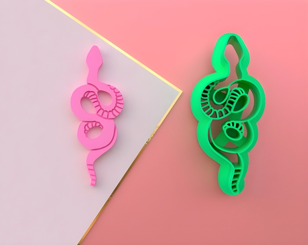 Polymer Clay Snake Cutter (4 sizes available)