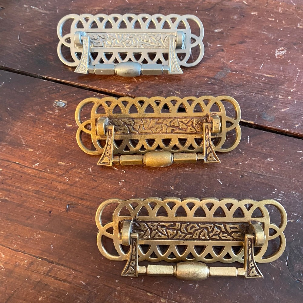 Antique Door & Drawer Hardware 9 Pieces