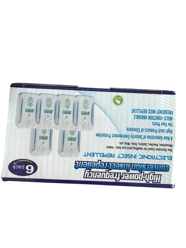 High-Potency Frequency conversion insect repellent 6pk