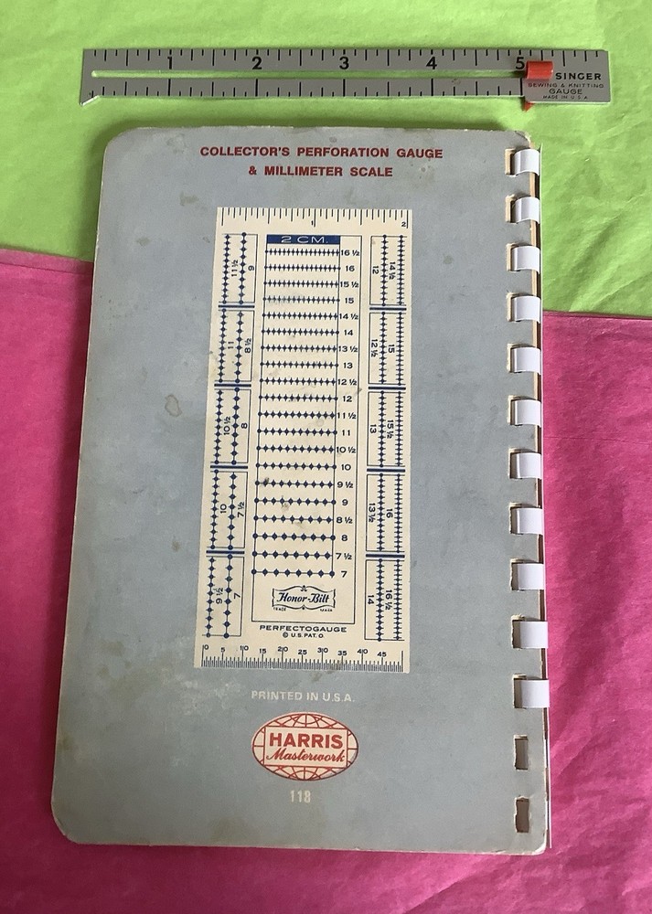 Vintage 2 Stamp Collector’s Stock Books WITH Approx.100+ Per- 1960’s 70’s 80’s