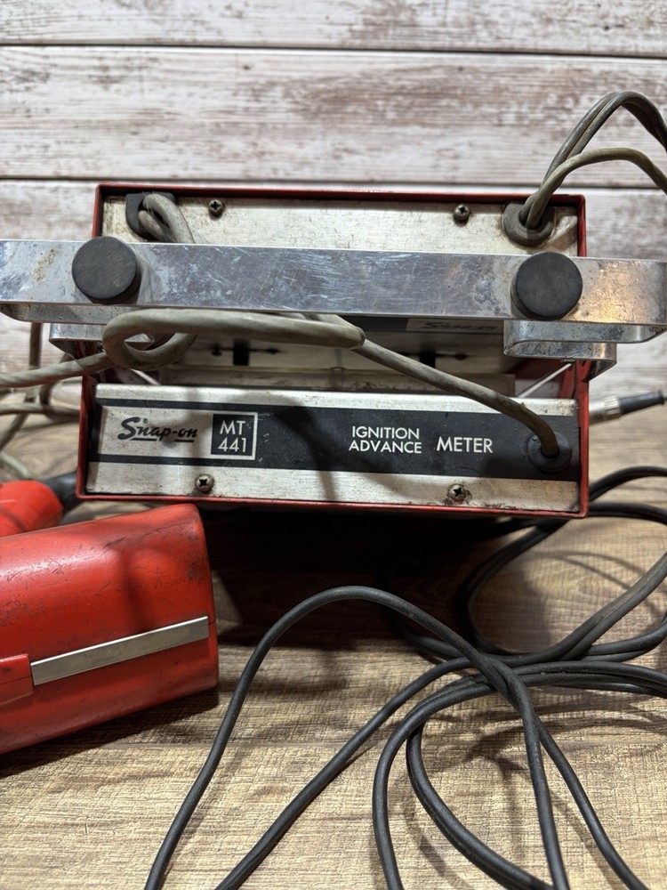 SNAP-ON MT-441 Ignition Advance Meter And Timing Light Kit UNTESTED.