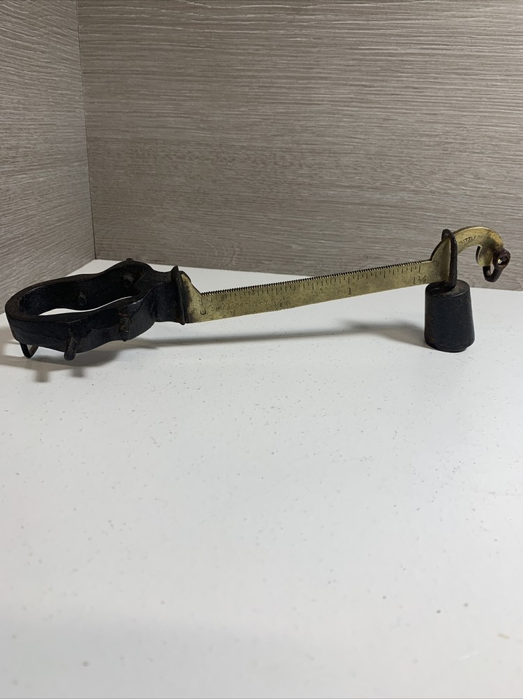 Vintage Antique Chicago Scale Co. 1.5 lb Scale Arm