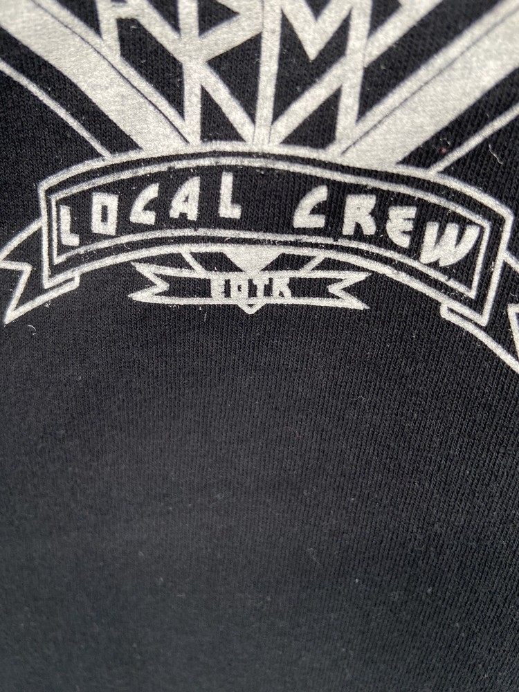 KISS T Shirt Mens XL Black Crew End Of The Road World Tour Concert Rock Band EUC