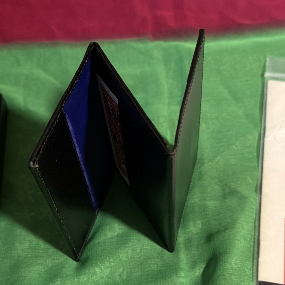 Hermes Wallet Magic Trick Set - Wayne Dobson with Instruction Booklet & Wallet