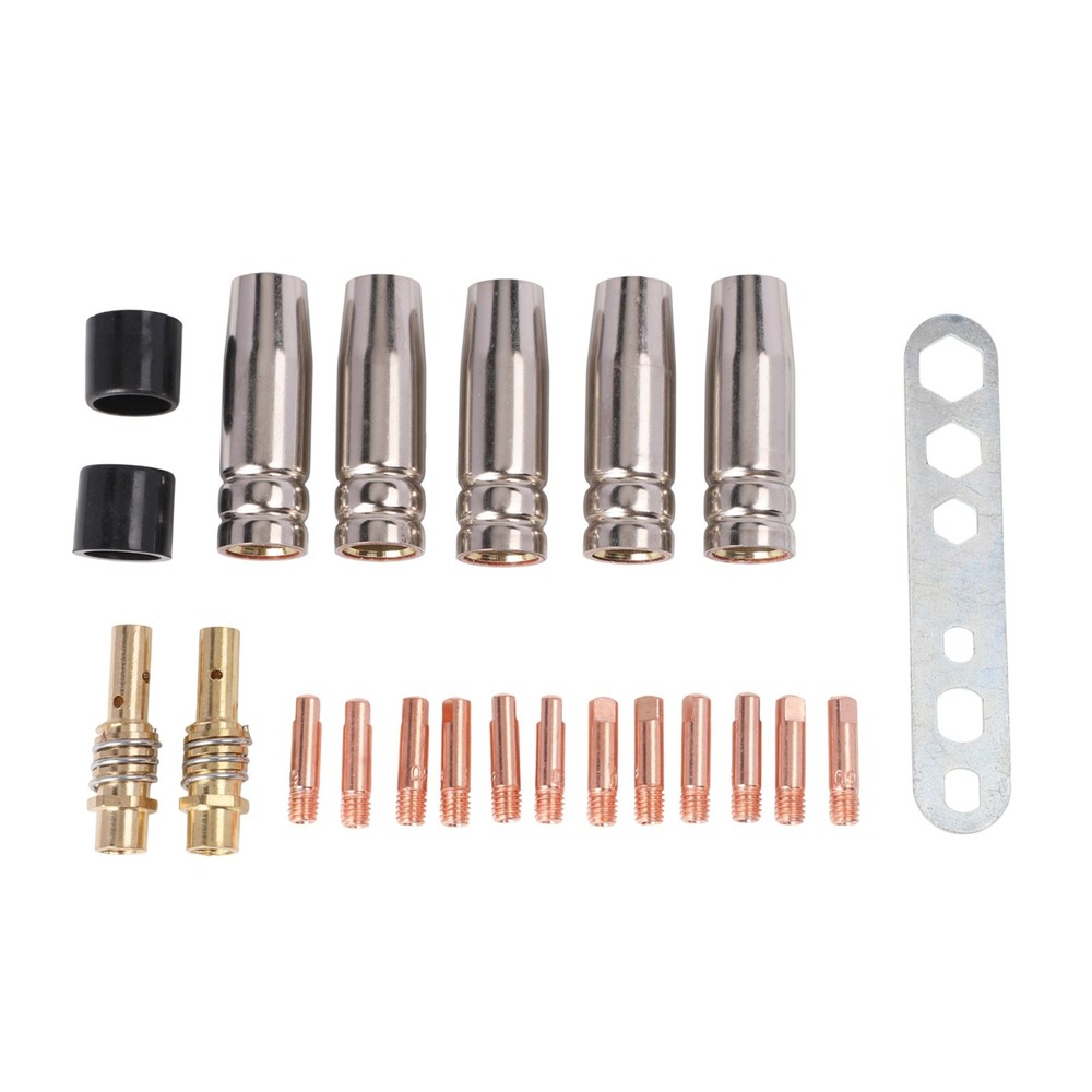 22PCS Essential Welding Accessories Set Compatible with For MIG Devices