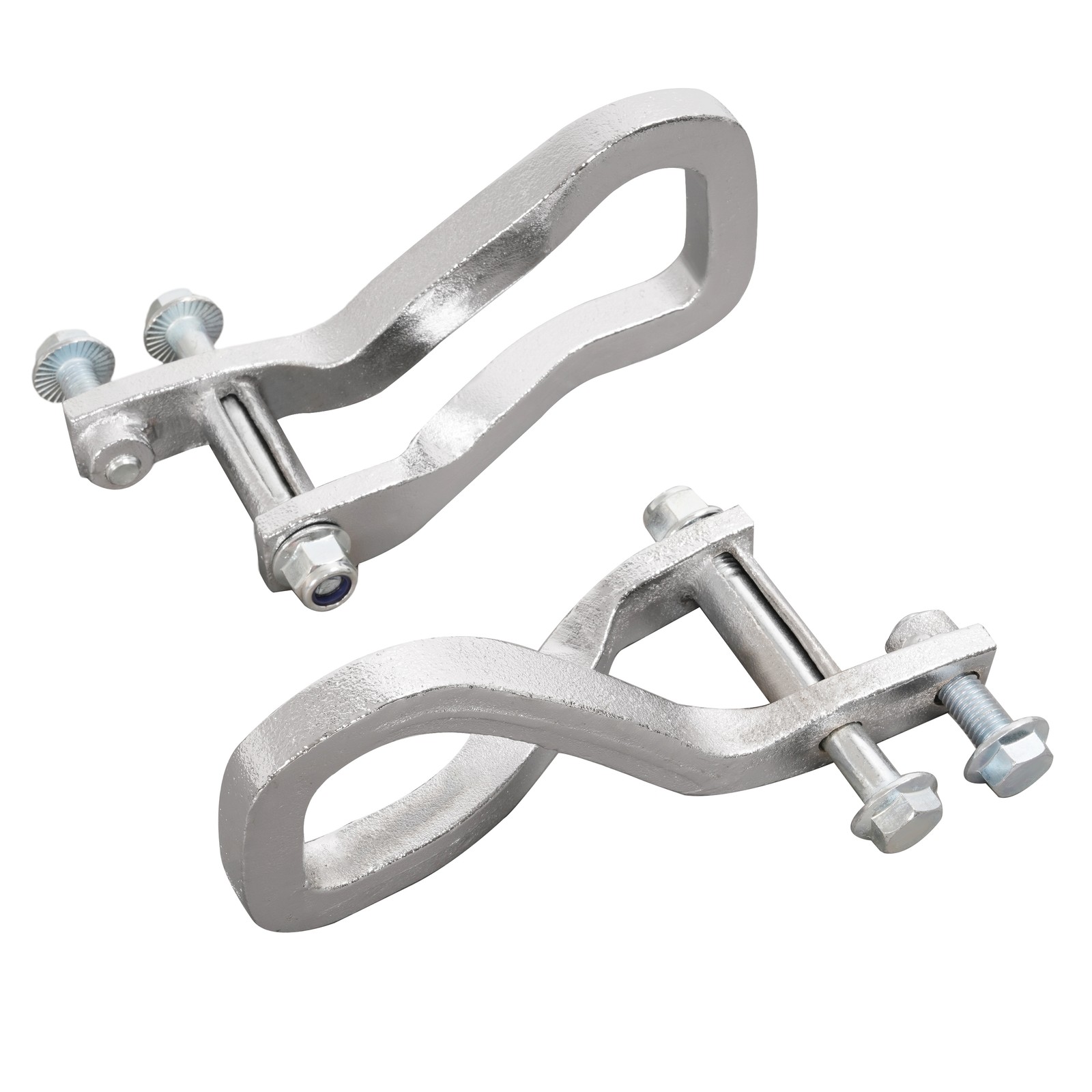 Front Chrome Tow Recovery Hooks w/ Bolts For GMC Sierra 1500 2019-2025 #84195902