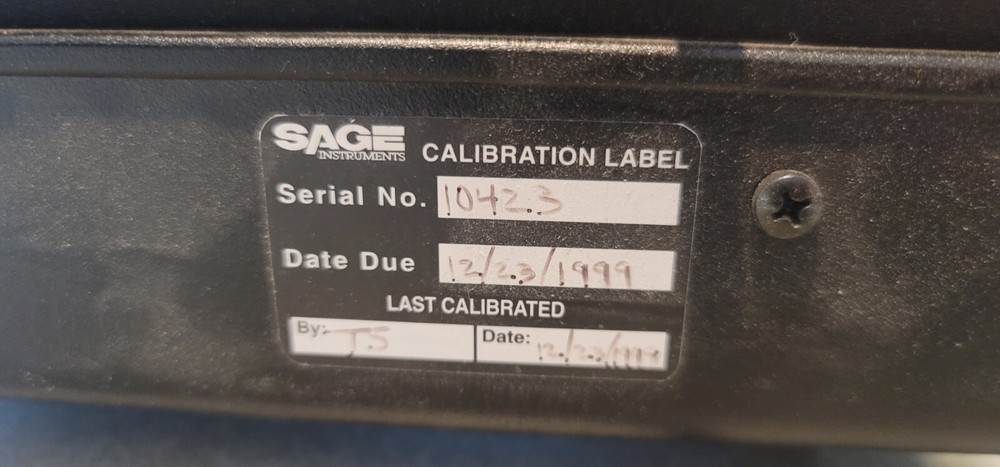 Sage Instruments 930A Communications Test Set *untested*
