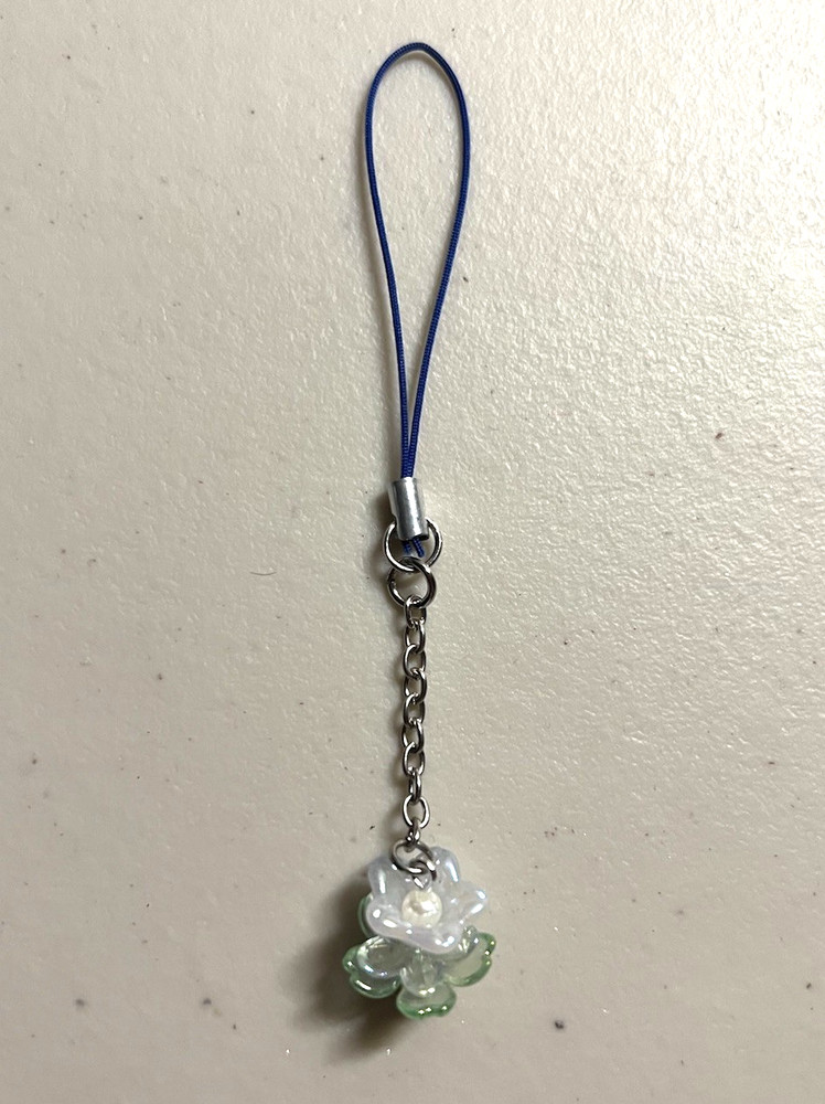 Multicolor Spring Themed Flower Phone Charm