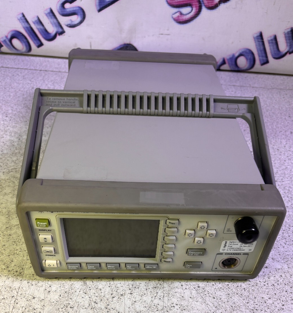 HP Agilent E4418BEPM Series Power Meter with Casing
