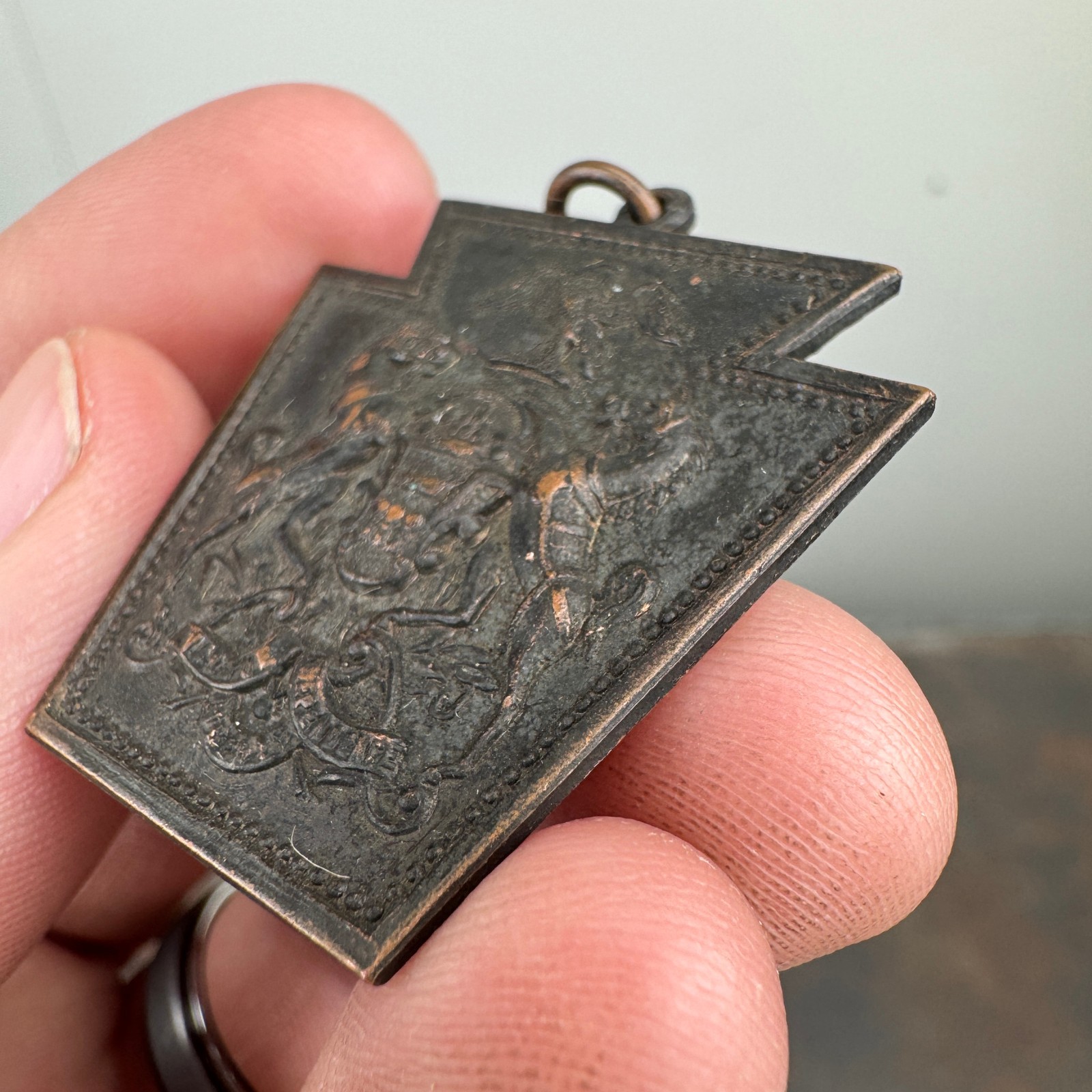 Vtg US Spanish American War Pennsylvania National Guard NGP Medal