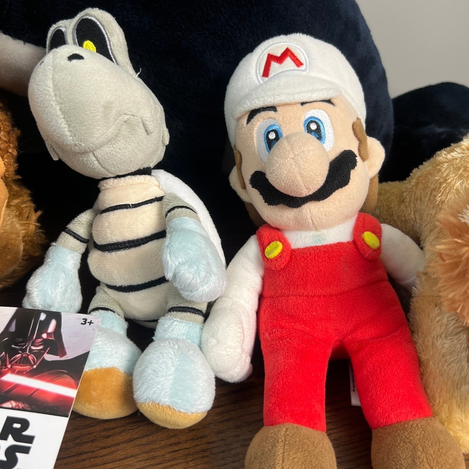 Plush Toys Collection Star Wars Mario Dry Bones Lion Troll Shamu Lot of 13