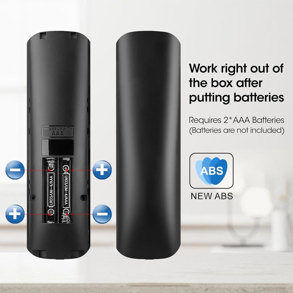 3 Pack Replacement Remotes for Roku TVs – TCL, Hisense, Onn, Sharp & Philips