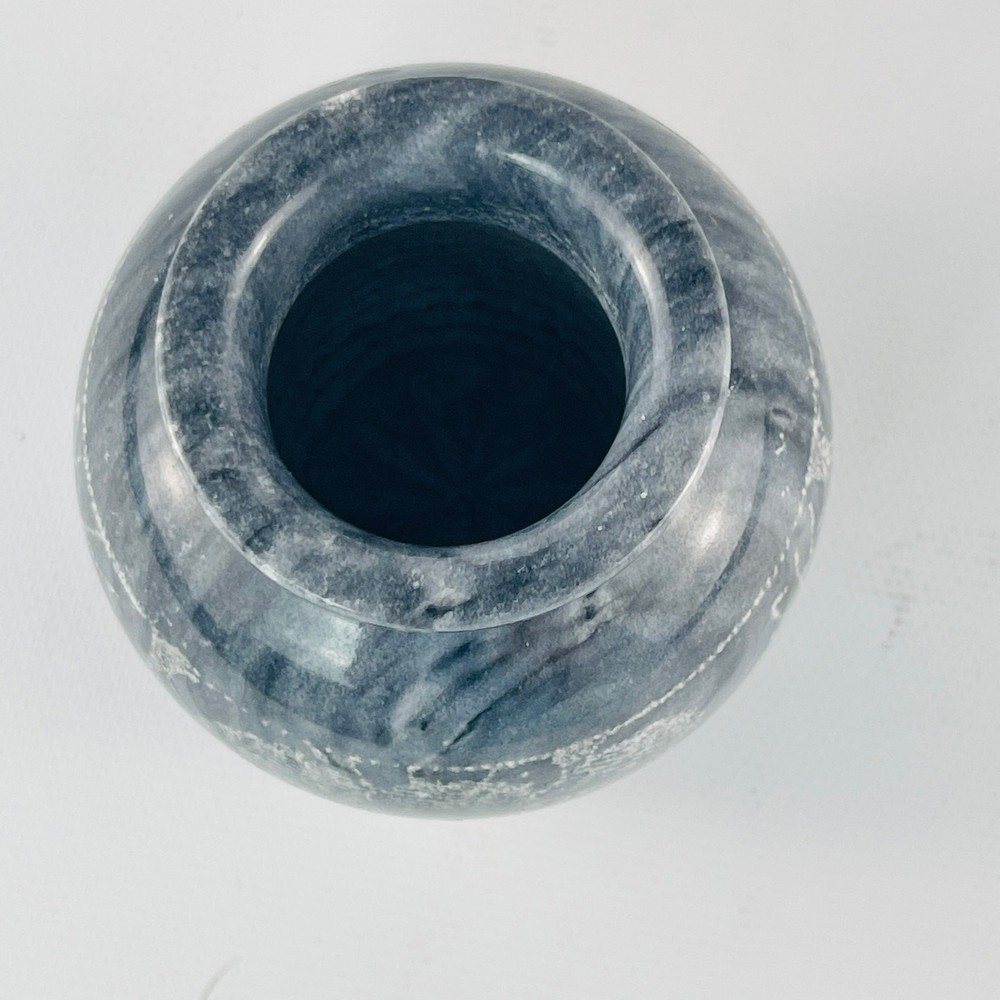 Marble Etched Mini Vase 2 3/8 x 2 3/8”