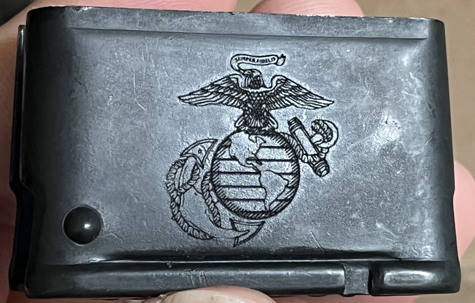 Custom Engraved M1 Garand En Bloc Clip, Have Your Rifles Markings Put On A Clip!