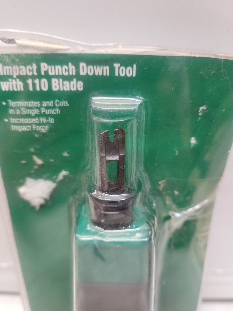 COMMERCIAL ELECTRIC IMPACT PUNCH DOWN TOOL WITH 110 BLADE