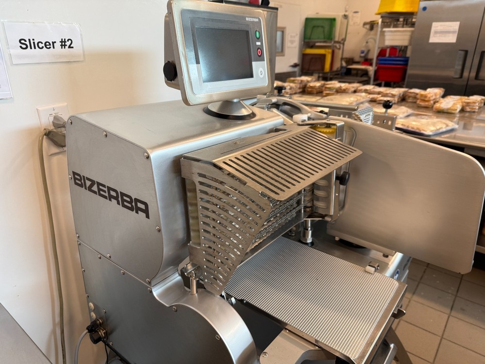Bizerba VSI F Automatic Vertical Slicer Stacker On Stand - 2022 Lightly Used