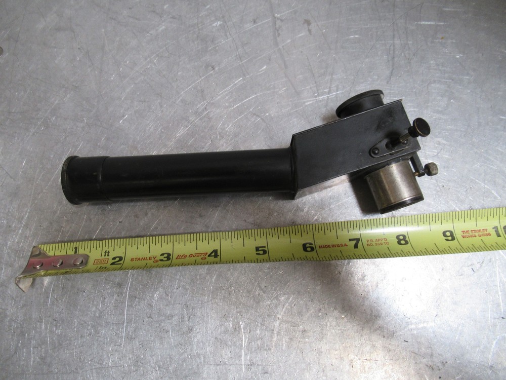 LEITZ GERMANY EYEPIECE EXTENDER ANTIQUE OPTICS MICROSCOPE PART T8-B-35