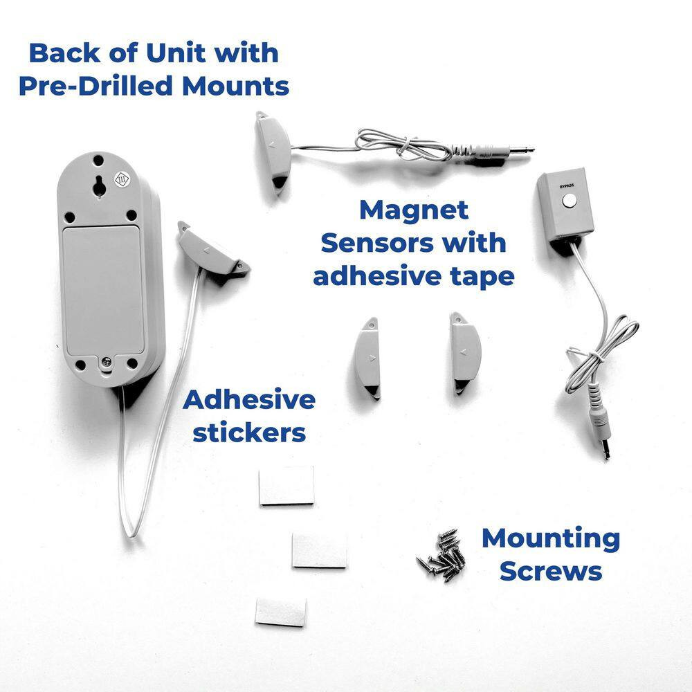 Safe Pool Alarm with High-Visibility Strobe Light