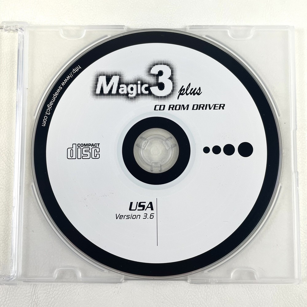 🔥Magic 3 Plus CD Rom Driver Only Version 3.6🔥