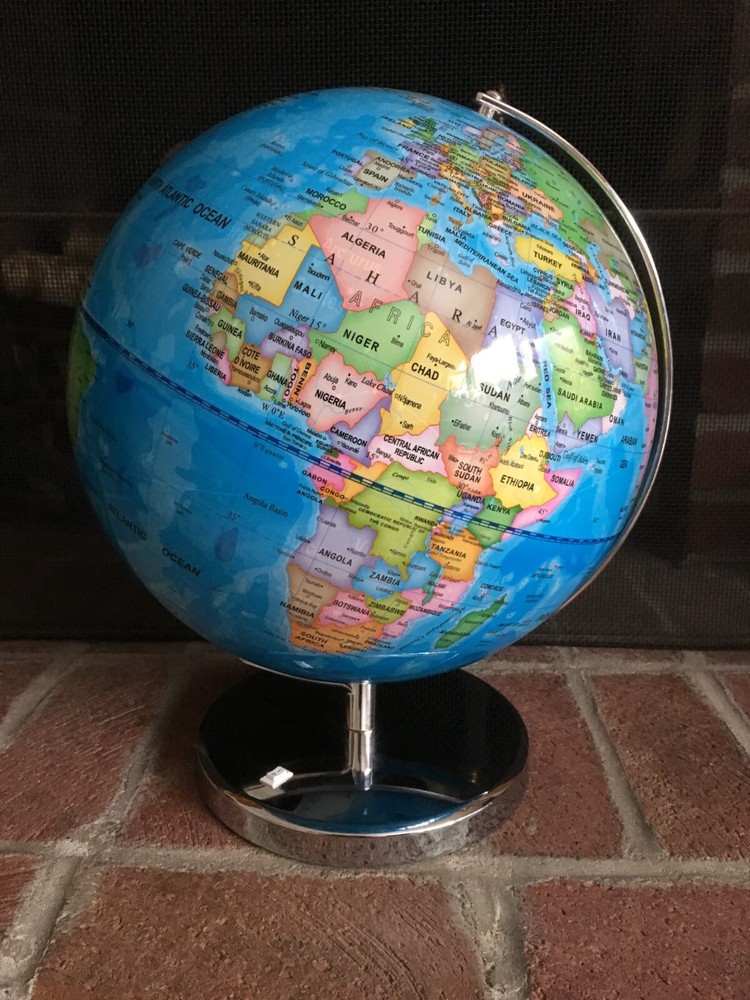 World Globe with Stand