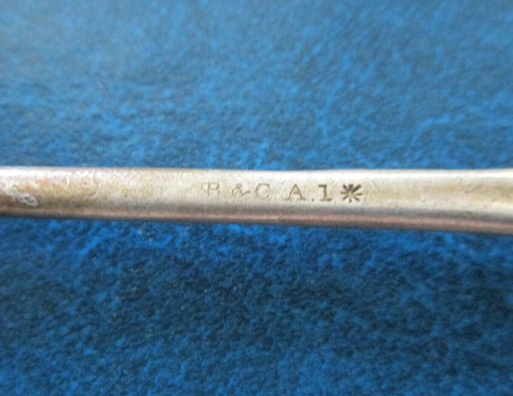 VINTAGE "THE SPOKANE" (FORMER SPOKANE WASHINGTON HOTEL) SILVERPLATE PICKLE FORK