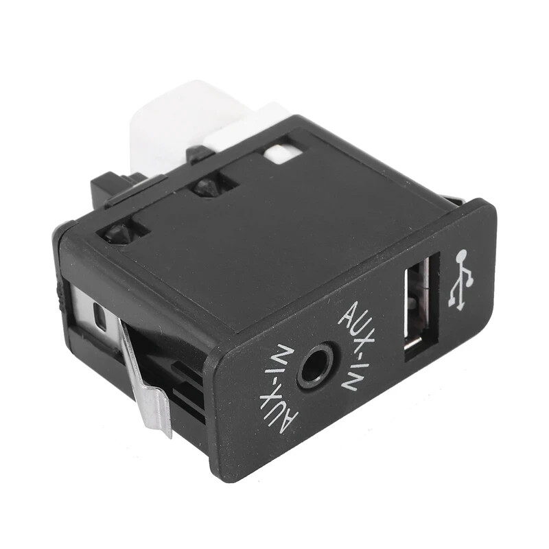 Car USB AUX In Plug Auxiliary Input Socket Adapter For BMW E81 E87 E90 F10 F12