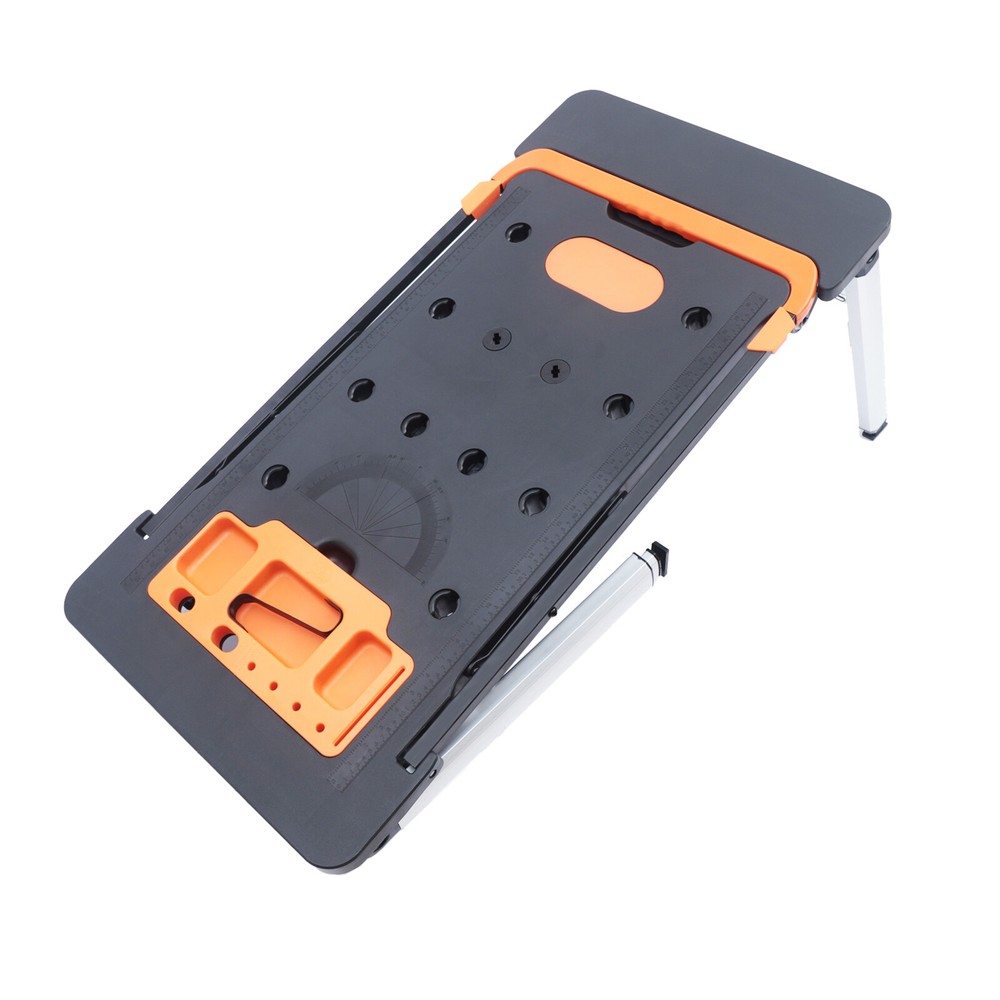 Portable Folding Work Table, 7-in-1 Workbench, Load Capacity 550lbs