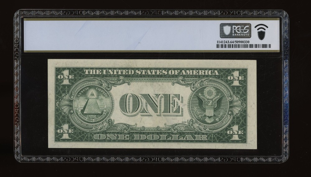 DBR 1935-E Silver STAR Fr. 1614* PCGS-B 64 PPQ Serial *98501738D
