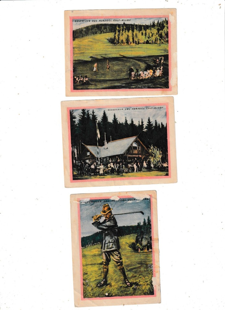 OBERHOF  THREE  NOTES  GOLF  WITH  FAULTS