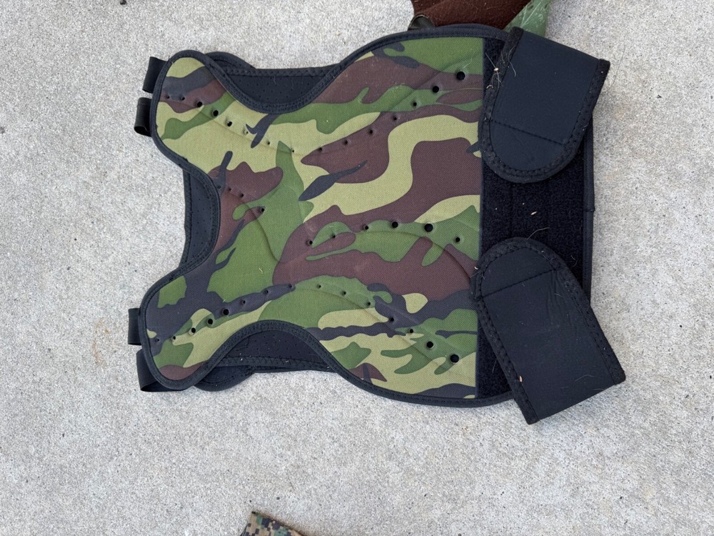 Multiple airsoft guns and airsoft gear