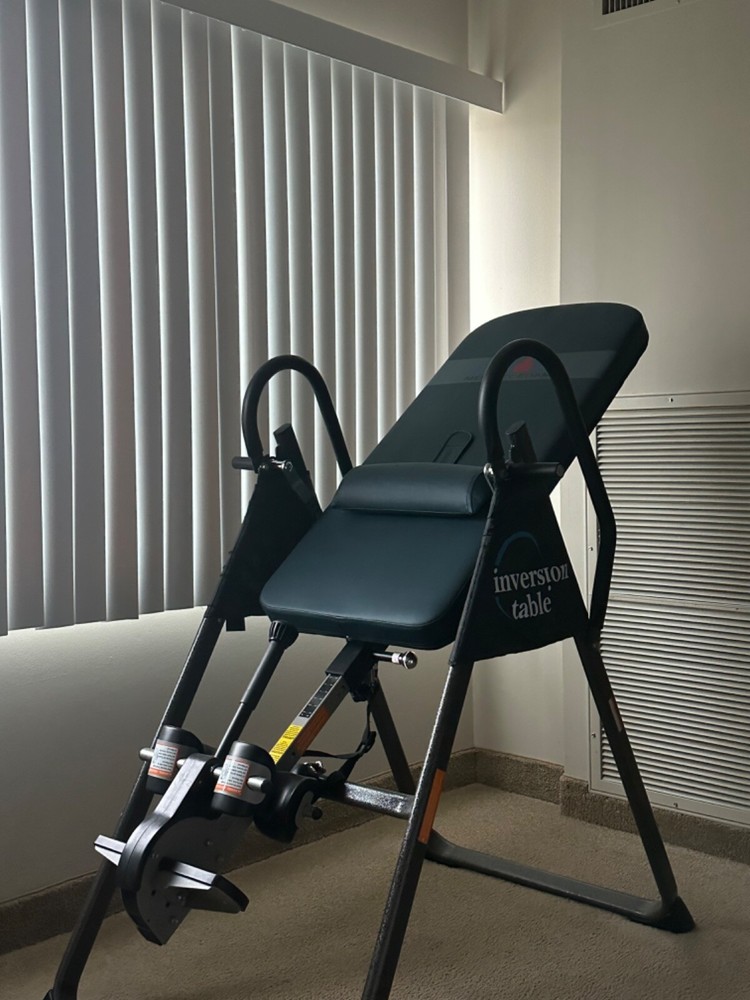 Ironman High Capacity Inversion Table for back pain/ spinal decompression.