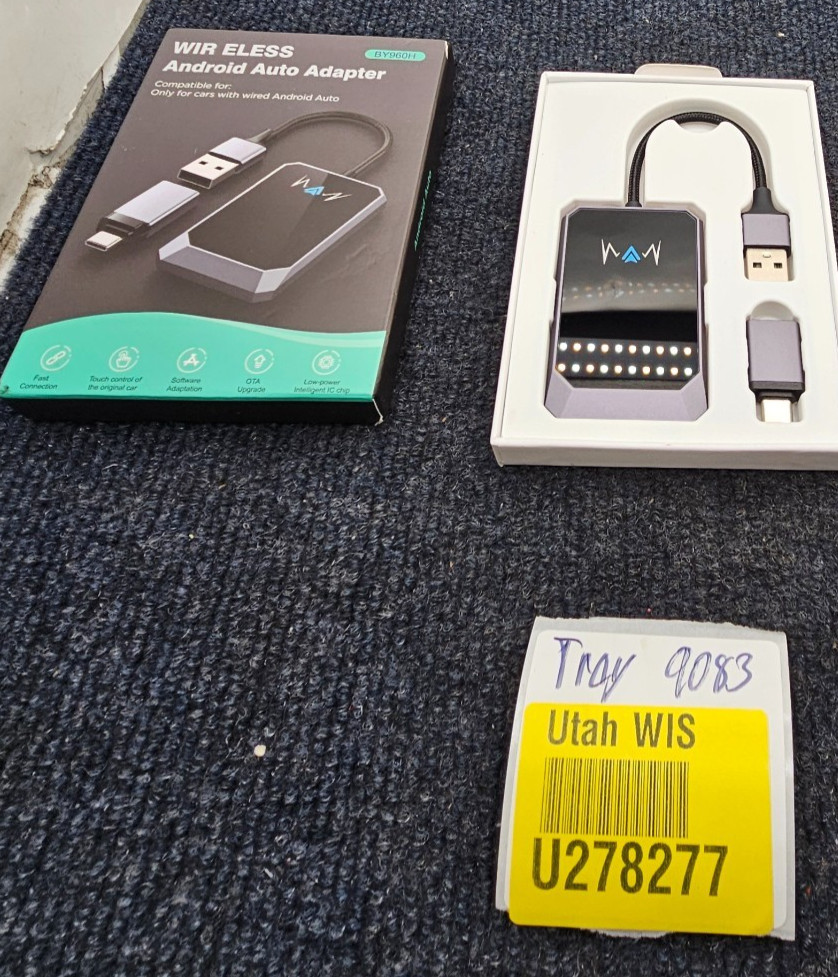 BY960H Wireless Android Auto Adapter For Cars With Wired Android Auto