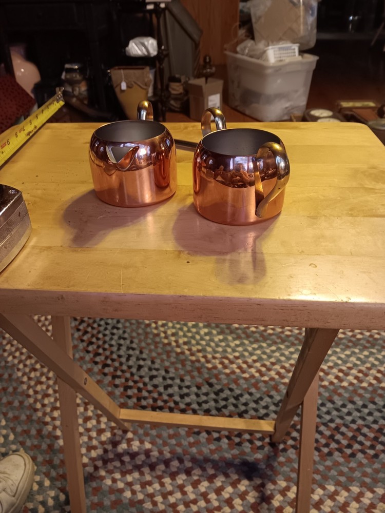 COPPERKRAFT GUILD SUGAR & CREAMER SET. 958