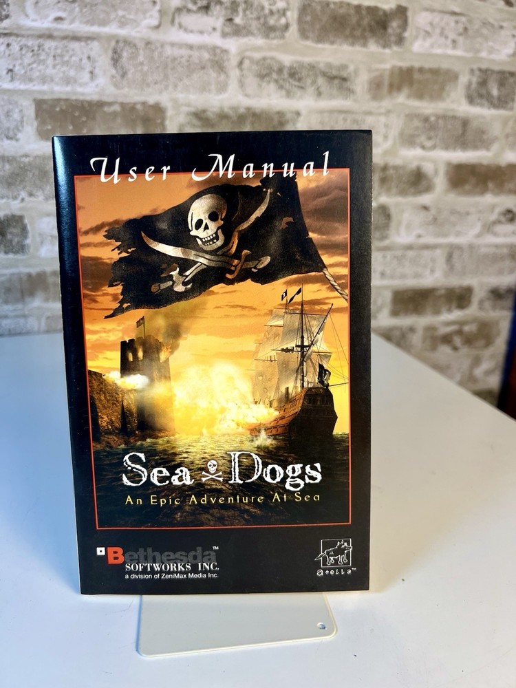 Sea Dogs PC 2000 * Manual ONLY * No Game