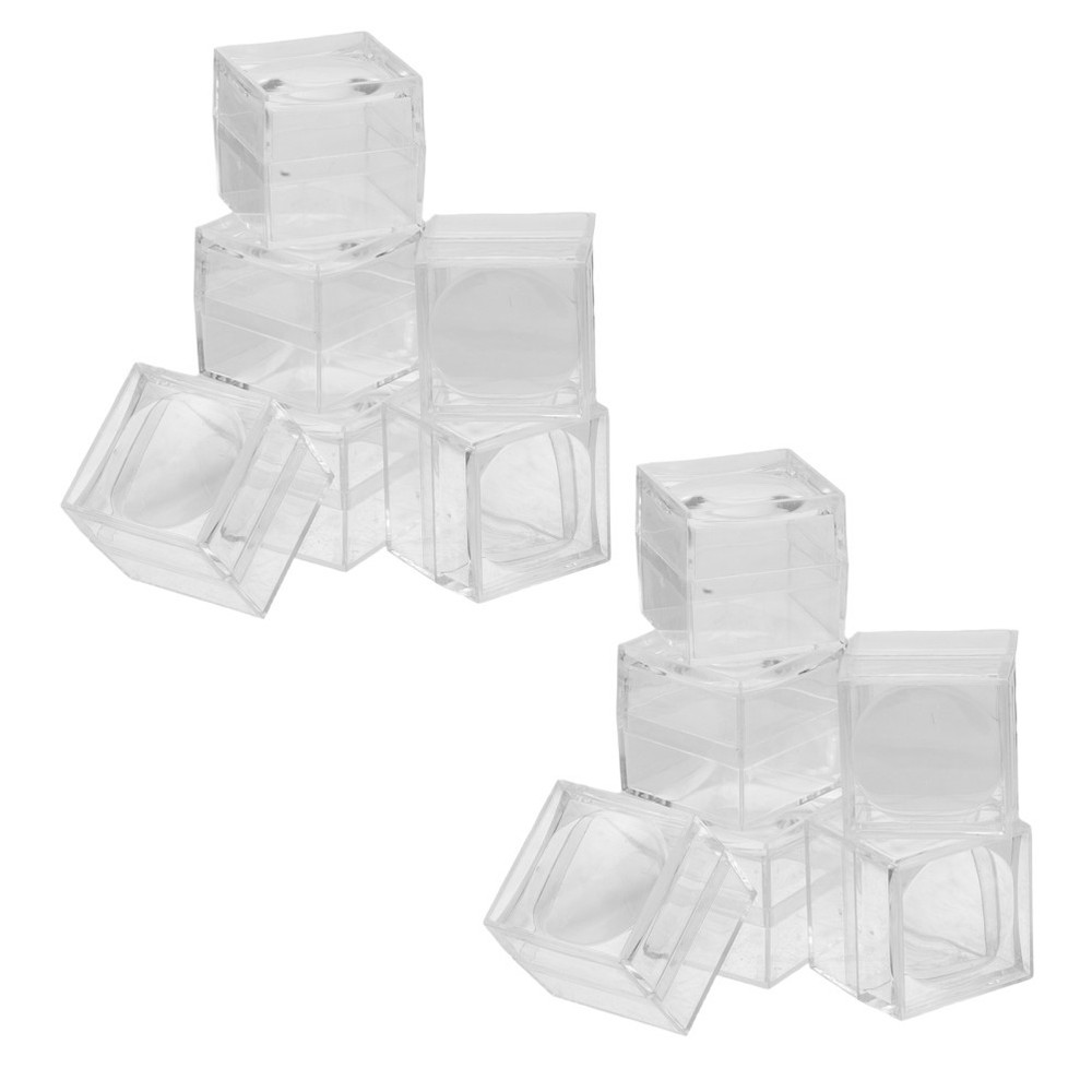 20 Pcs Specimen Boxes Tiny Display Case Rock Collection Container